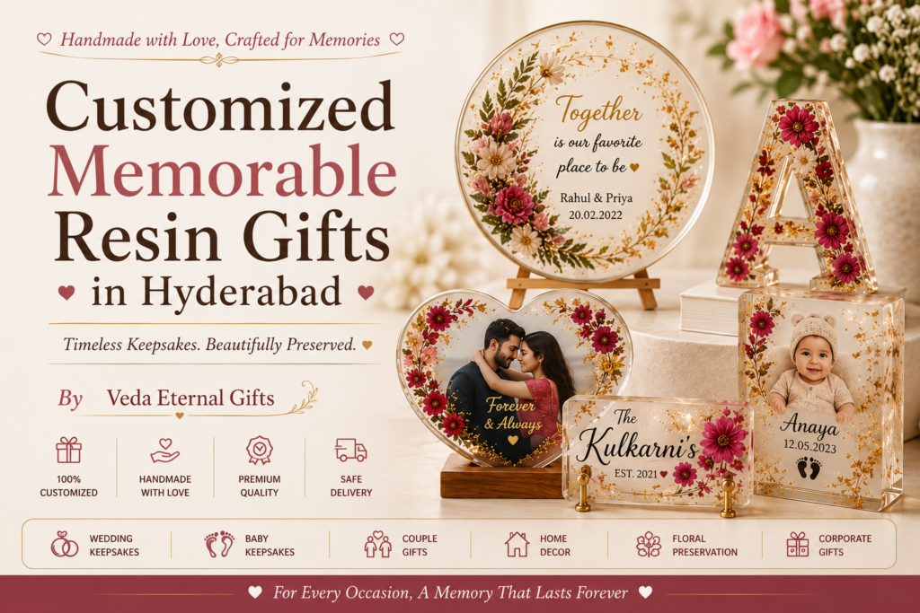 customized memorable resin gifts hyderabad